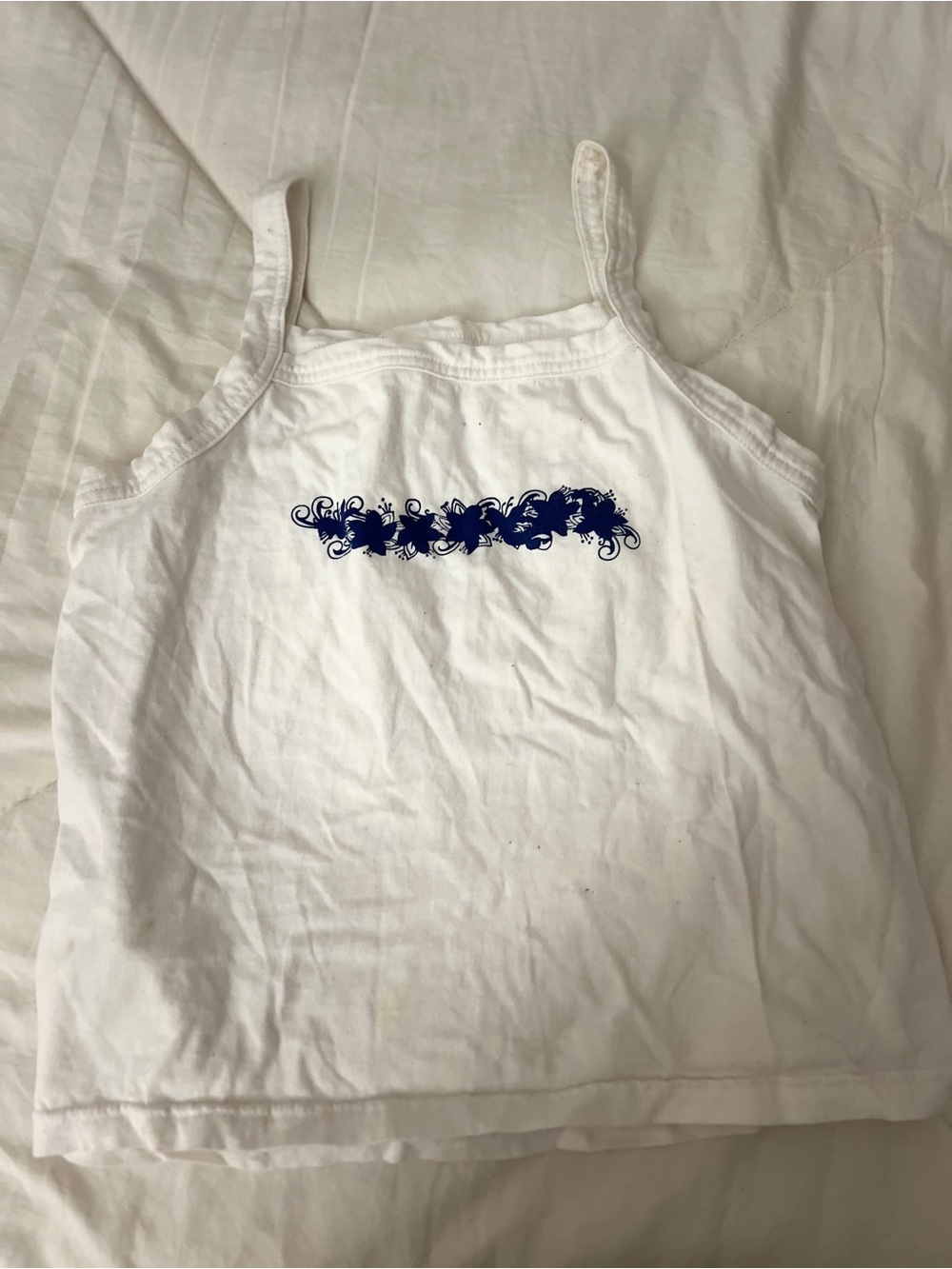 Yves Rocher Vintage White Top RARE!